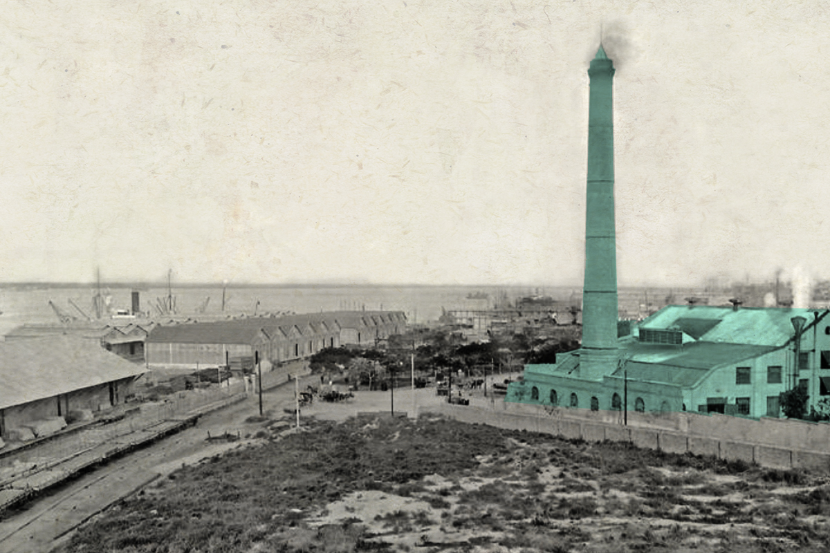 La deteriorada e histórica usina que impulsó el origen de la electricidad en Rosario