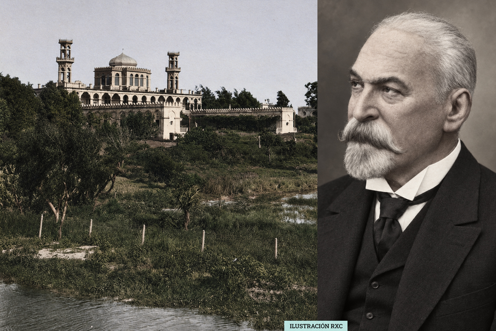 La Quinta Mazza, el palacio perdido de Sorrento, frente al río Paraná